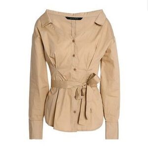 NWT Walter Baker Belted Juliet Top